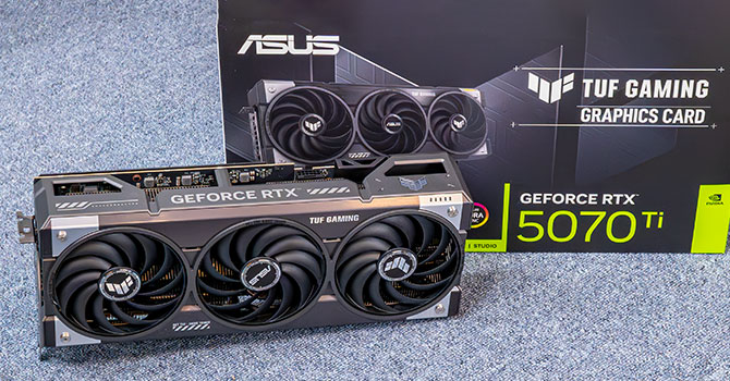 New GPU Time! Review- ASUS TUF Gaming GeForce RTX 5070 Ti OC